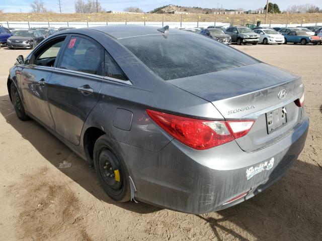 5NPEB4AC4BH236706 - 2011 HYUNDAI SONATA GLS GRAY photo 2