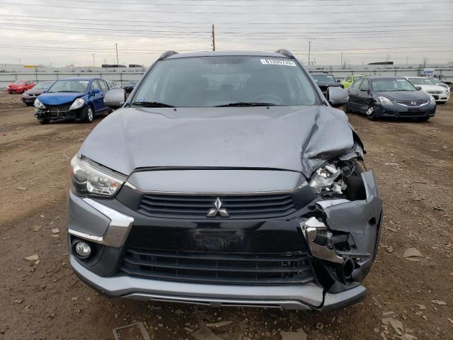 JA4AR4AW0HZ019296 - 2017 MITSUBISHI OUTLANDER SEL GRAY photo 5