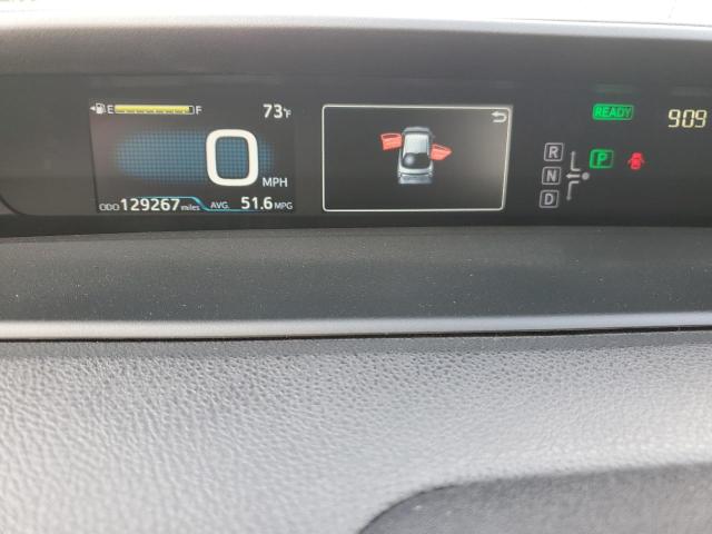 JTDKARFU2H3543770 - 2017 TOYOTA PRIUS SILVER photo 9