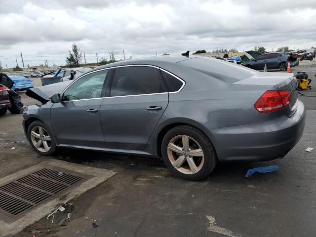 1VWAS7A39FC090690 - 2015 VOLKSWAGEN PASSAT S GRAY photo 2