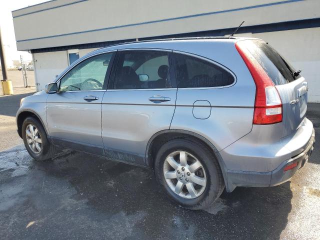 JHLRE48728C079394 - 2008 HONDA CR-V EXL BLUE photo 2