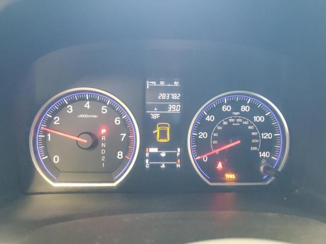 JHLRE48728C079394 - 2008 HONDA CR-V EXL BLUE photo 9