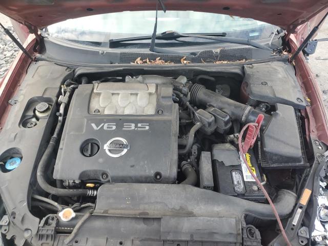 1N4BA41E75C848590 - 2005 NISSAN MAXIMA SE RED photo 11