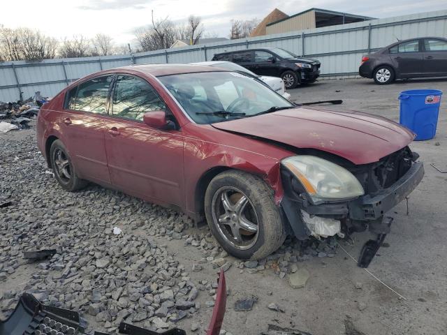 1N4BA41E75C848590 - 2005 NISSAN MAXIMA SE RED photo 4