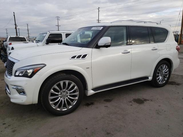 JN8AZ2NC4G9401781 - 2016 INFINITI QX80 BEIGE photo 1