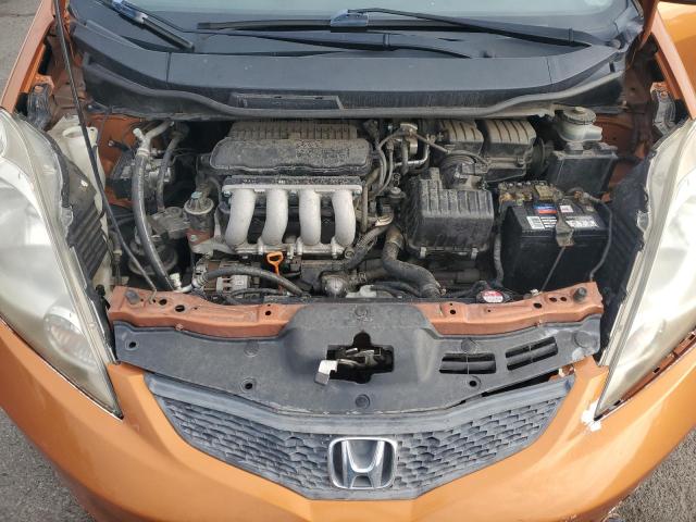 JHMGE88489S073588 - 2009 HONDA FIT SPORT 橙色 照片 11