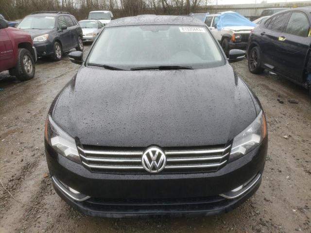 1VWBN7A34DC002864 - 2013 VOLKSWAGEN PASSAT SE BLACK photo 5