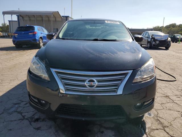 3N1AB7APXFY231427 - 2015 NISSAN SENTRA S BLACK photo 5