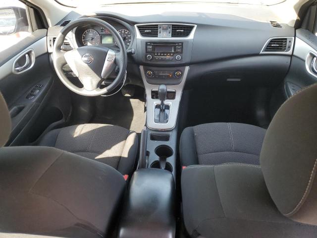 3N1AB7APXFY231427 - 2015 NISSAN SENTRA S BLACK photo 8