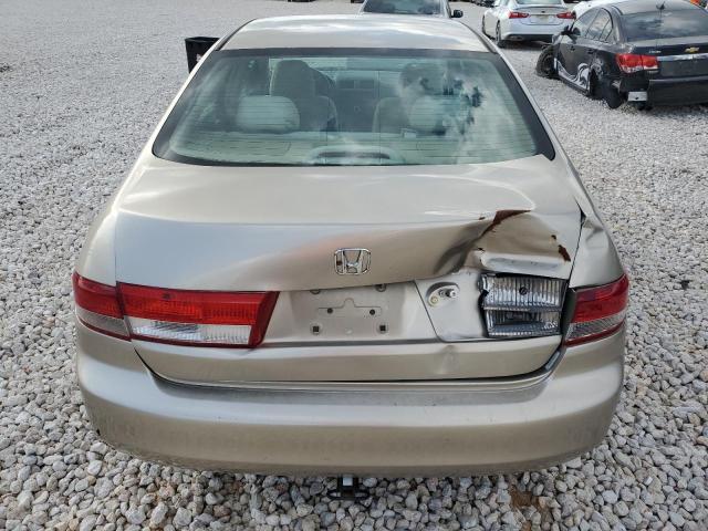 1HGCM56323A077386 - 2003 HONDA ACCORD LX TAN photo 6