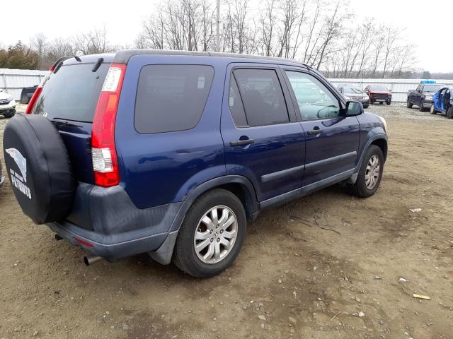 SHSRD78805U308060 - 2005 HONDA CR-V EX BLUE photo 3