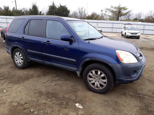 SHSRD78805U308060 - 2005 HONDA CR-V EX BLUE photo 4