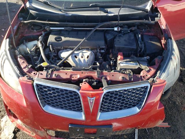 5Y2SR67049Z411367 - 2009 PONTIAC VIBE GT BURGUNDY photo 11