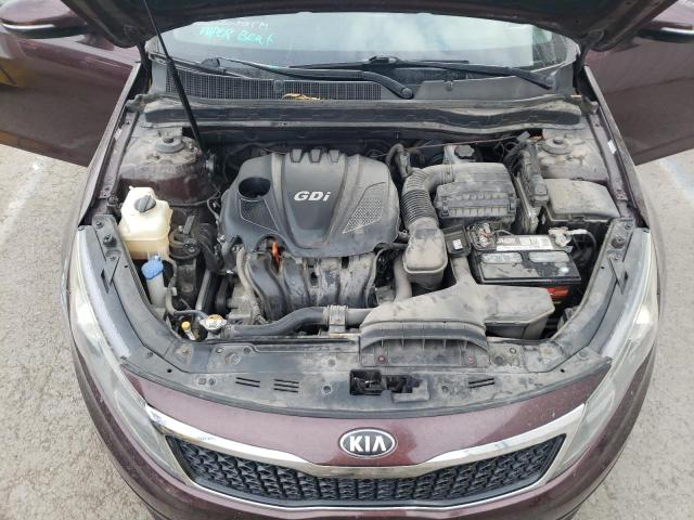 5XXGM4A75DG122962 - 2013 KIA OPTIMA LX BURGUNDY photo 11