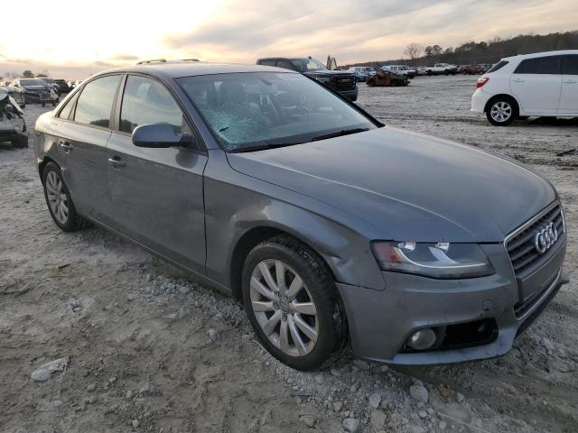 WAUAFAFL9CA013061 - 2012 AUDI A4 PREMIUM GRAY photo 4