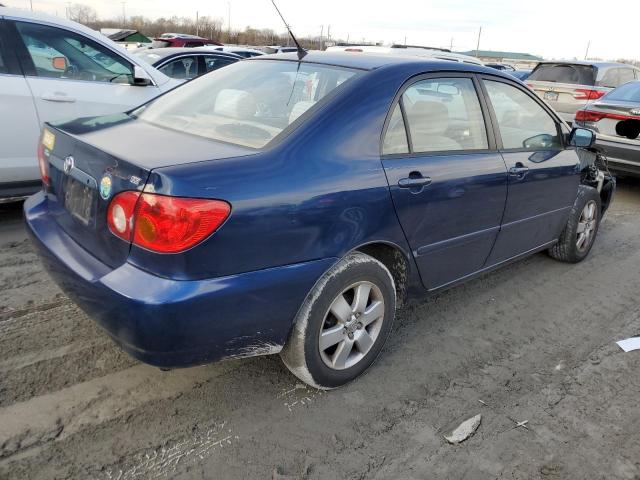 1NXBR32E24Z286369 - 2004 TOYOTA COROLLA CE BLUE photo 3