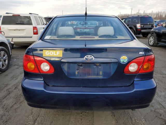 1NXBR32E24Z286369 - 2004 TOYOTA COROLLA CE BLUE photo 6