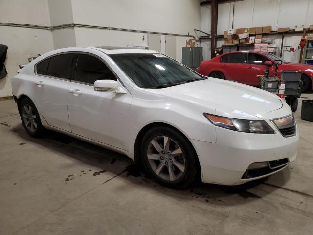 19UUA8F59CA801557 - 2012 ACURA TL WHITE photo 4