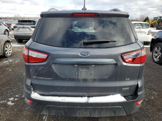 MAJ3S2GE7KC290913 - 2019 FORD ECOSPORT SE GRAY photo 6