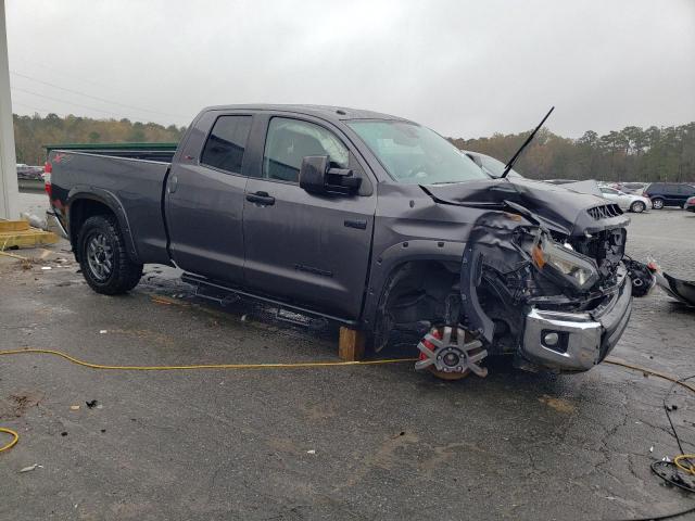 5TFRY5F1XKX245623 - 2019 TOYOTA TUNDRA DOUBLE CAB SR/SR5 GRAY photo 4