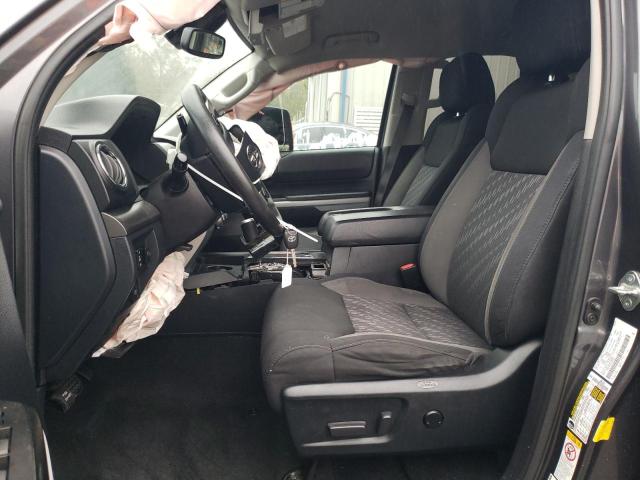 5TFRY5F1XKX245623 - 2019 TOYOTA TUNDRA DOUBLE CAB SR/SR5 GRAY photo 7