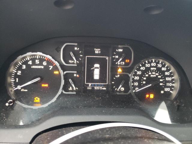 5TFRY5F1XKX245623 - 2019 TOYOTA TUNDRA DOUBLE CAB SR/SR5 GRAY photo 9