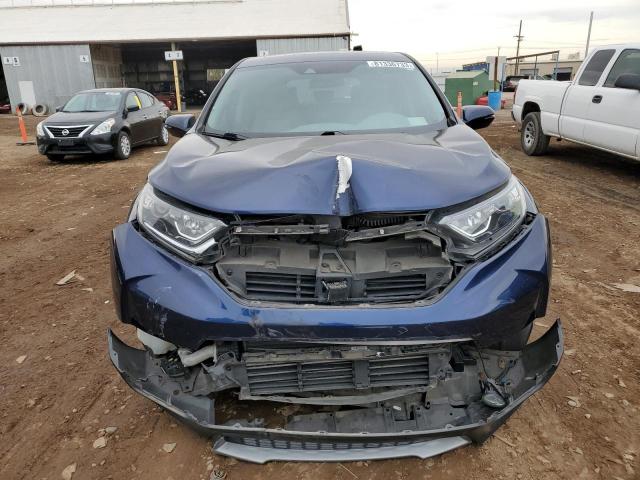 7FARW1H54HE020605 - 2017 HONDA CR-V EX BLUE photo 5