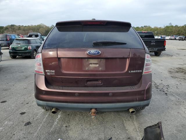 2FMDK3KC4ABB34378 - 2010 FORD EDGE LIMITED RED photo 6