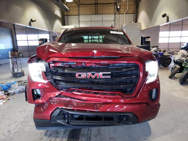 3GTU9CET8MG374479 - 2021 GMC SIERRA K1500 ELEVATION RED photo 5