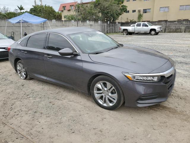 1HGCV1F13JA086437 - 2018 HONDA ACCORD LX GRAY photo 4