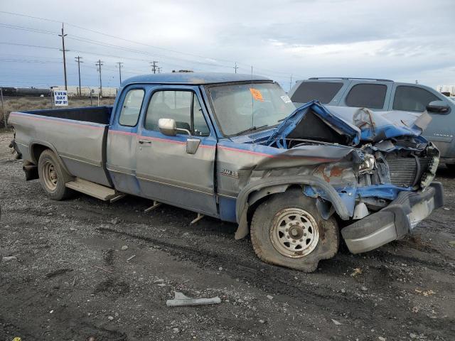 3B7KE23C2NM546475 - 1992 DODGE D-SERIES D200 BLUE photo 4