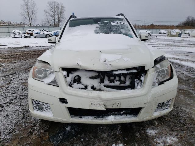 WDCGG8HB1CF745432 - 2012 MERCEDES-BENZ GLK 350 4MATIC WHITE photo 5