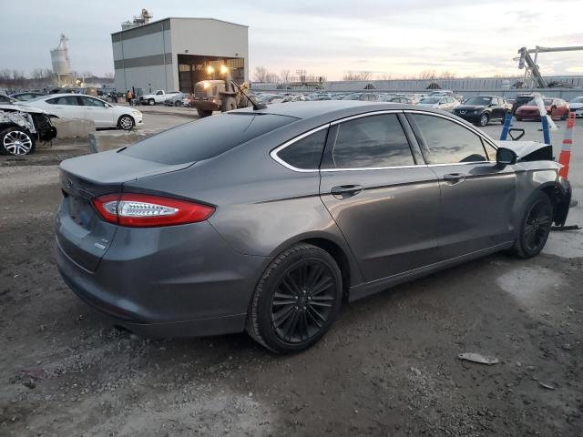 3FA6P0HD3ER184764 - 2014 FORD FUSION SE GRAY photo 3