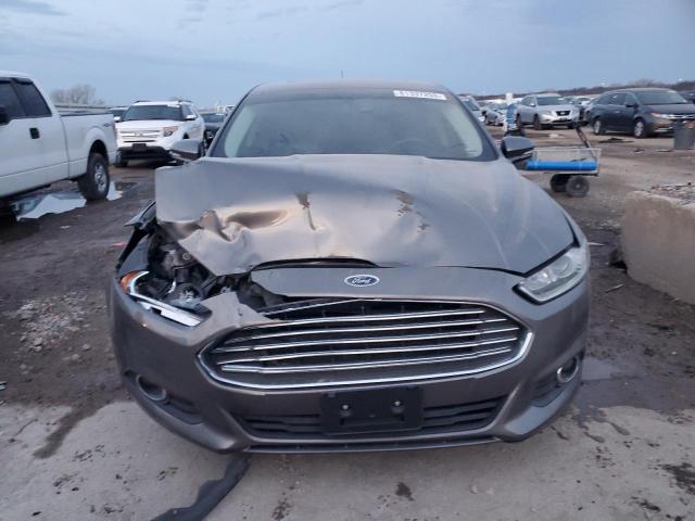 3FA6P0HD3ER184764 - 2014 FORD FUSION SE GRAY photo 5