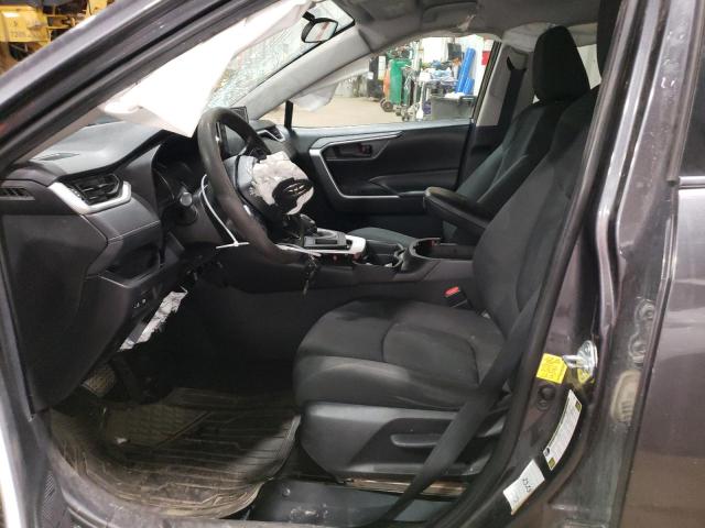 2T3H1RFV1MW137506 - 2021 TOYOTA RAV4 LE ნაცრისფერი ფოტო 7
