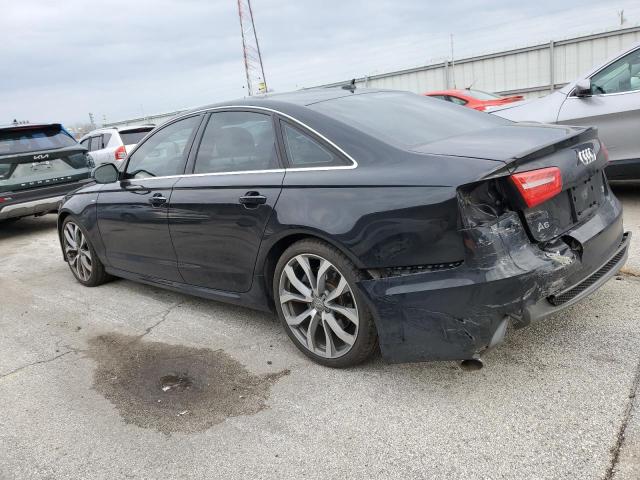 WAUHMAFC2EN060075 - 2014 AUDI A6 PRESTIGE BLACK photo 2