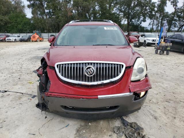 5GAKRDED5CJ256989 - 2012 BUICK ENCLAVE BURGUNDY photo 5