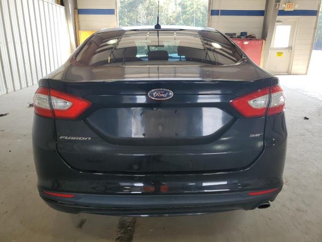 3FA6P0H79GR112755 - 2016 FORD FUSION SE BLACK photo 6