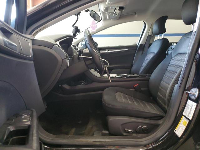 3FA6P0H79GR112755 - 2016 FORD FUSION SE BLACK photo 7