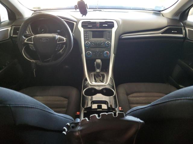 3FA6P0H79GR112755 - 2016 FORD FUSION SE BLACK photo 8