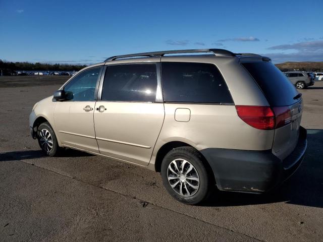 5TDZA23C44S183671 - 2004 TOYOTA SIENNA CE BEIGE photo 2