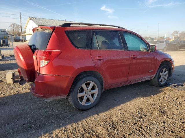 JTMBD31V285178001 - 2008 TOYOTA RAV4 LIMITED RED photo 3