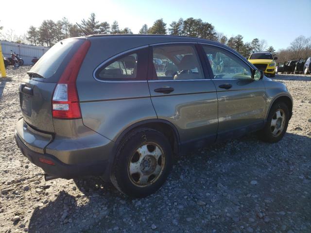 JHLRE48387C007773 - 2007 HONDA CR-V LX GREEN photo 3