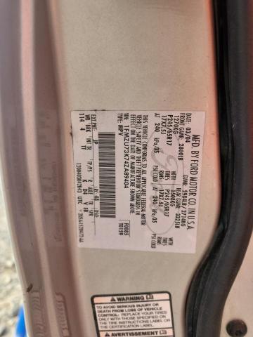 1FMZU73K74ZA89404 - 2004 FORD EXPLORER XLT Plata foto 12