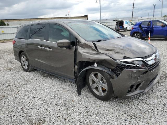 5FNRL6H72LB003796 - 2020 HONDA ODYSSEY EXL Շագանակագույն լուսանկար 4