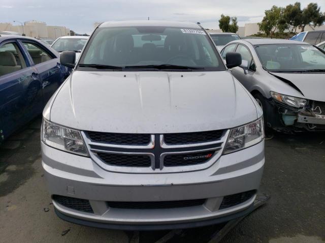 3C4PDCAB3ET150411 - 2014 DODGE JOURNEY SE SILVER photo 5