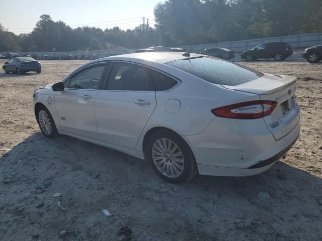 3FA6P0SU6ER230936 - 2014 FORD FUSION TITANIUM PHEV WHITE photo 2