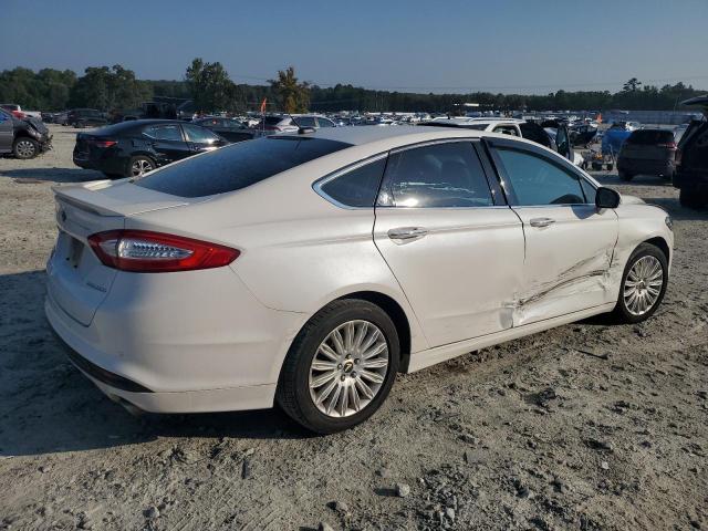 3FA6P0SU6ER230936 - 2014 FORD FUSION TITANIUM PHEV WHITE photo 3