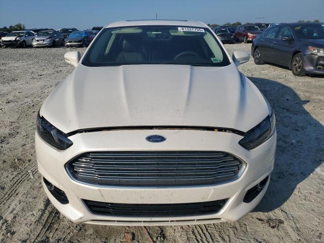 3FA6P0SU6ER230936 - 2014 FORD FUSION TITANIUM PHEV WHITE photo 5