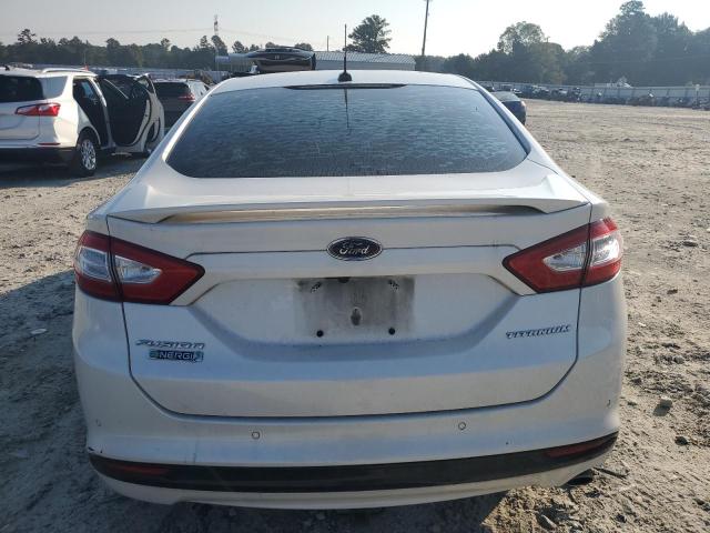 3FA6P0SU6ER230936 - 2014 FORD FUSION TITANIUM PHEV WHITE photo 6